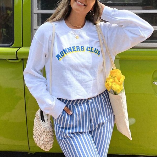 Printed Casual Sweatshirt